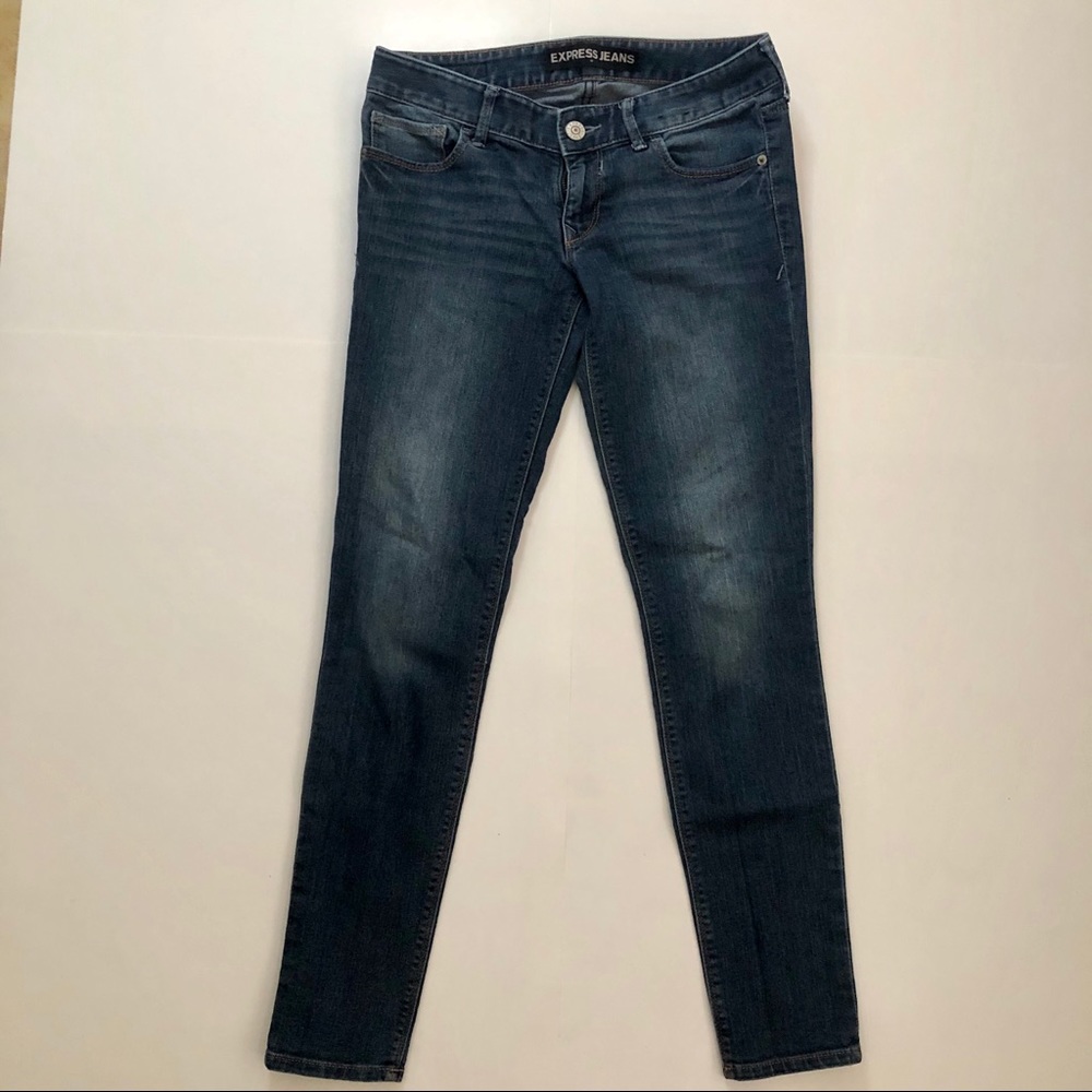 EXPRESS LOW RISE LEGGING JEANS - Picture 2 of 6